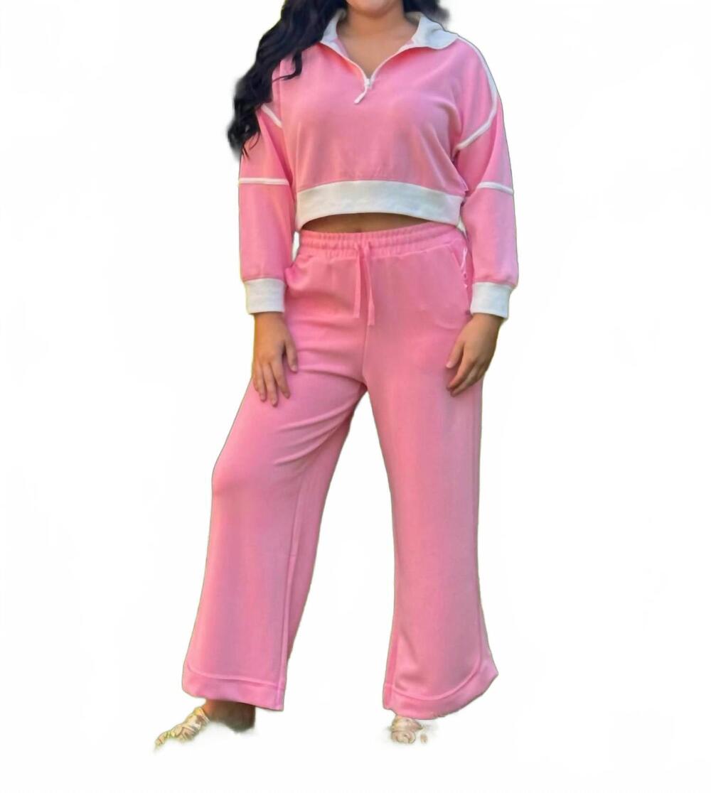 NEW SIMPLY SOUTHERN loungewear pant set in petal